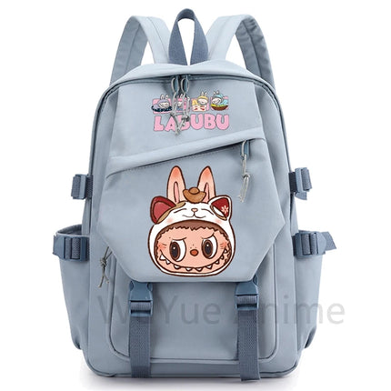 Cartoon Printed Backpack Lightweight Bookbag Student Children Waterproof Schoolbag Large Capacity Bagpack Women Travel Bag Gift