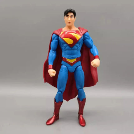 Superman 18cm Action Figure Doll Toys Model Garage Kit Cyber Superman McFarlan Toys Dark Knight Superman
