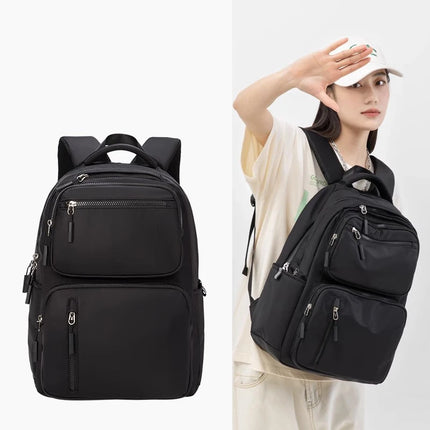 New Waterproof School Backpack Girl Large Capacity Travel Backpack for Airplane Fashion 15 Inch Laptop Bag for Women Mochila