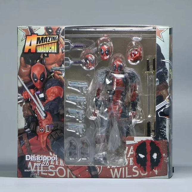 new Marvel Premium Edition Deadpool 025EX Action figure Yamaguchi Ver.2.0 series movable joint model toy collection boy gifts