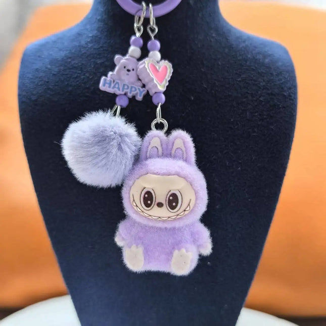 2025 New Keychain Kawaii Accessories Car Pendant Three-Dimensional Creative Diy Resin Heart Bag Accessories Desktop Ornaments