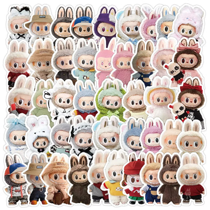 Miniso Anime FigureV2 Blind Box Have A Seat Series Pendant Flocking Model Toy Kawaii Monster Replica Keychain Toy Christmas Gift