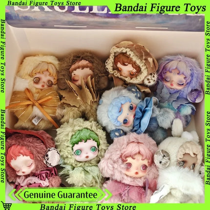 Genuine Skullpanda V2 L'Impressionnisme Series Blind Box Skullpanda Vinyl Plush Pendant Doll Mystery Box Collect Toy Girl'S Gift