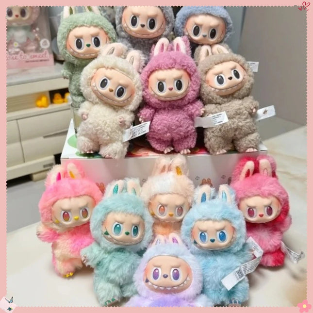 For Labubu V3 V2 Monsters Big Into Energy Series Vinyl Pendant Blind Box Figurine Tabletop Ornament Kawaii Doll Birthday Gifts