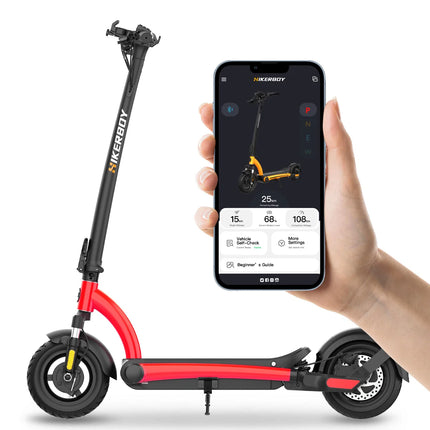 HIKERBOY FOXTROT PLUS Electric Scooter 500W 48V10.4Ah 10Inch Tires E- Scooter Alectric  Adults City Commuter EScooter