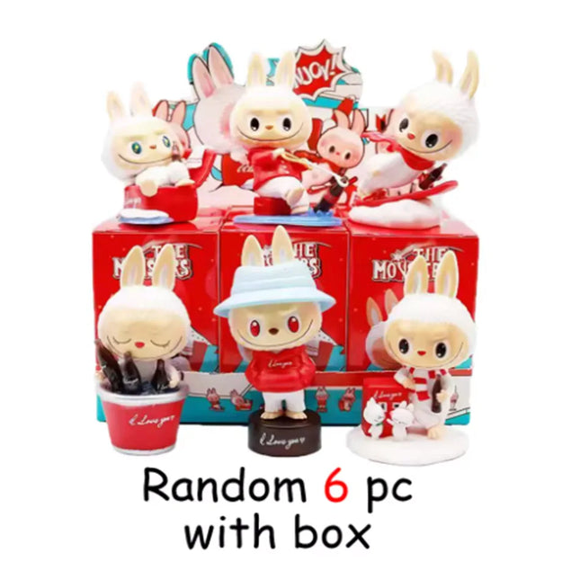 Labubu Original THE MONSTERS Labubu Doll Coca Cola Series Action Figure Mystery Box Labubu Blind Box Christmas Gift Kids Toys