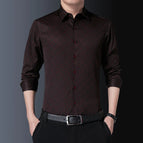 Red Print Shirts / M 46-56 KG