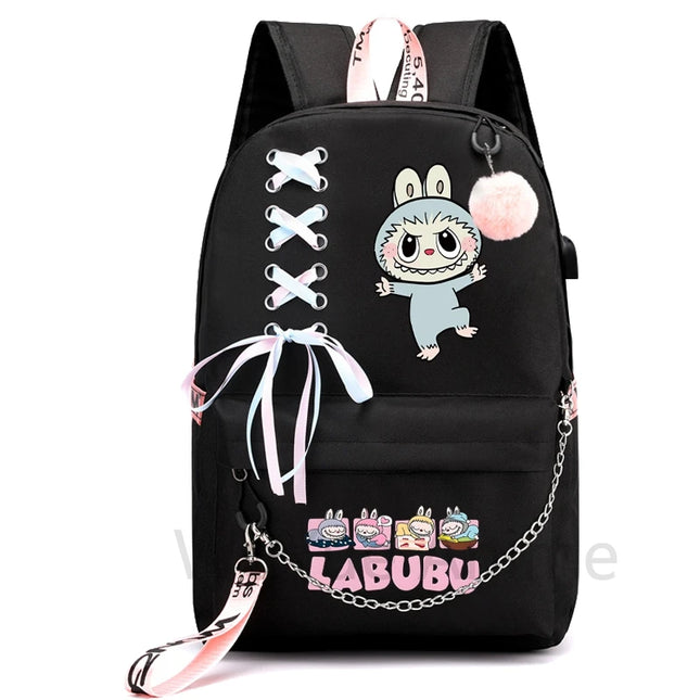 Cute cartoon Printed Backpack Large Capacity Waterproof Cartoon Bagpack Kawaii Student Schoolbag Women Travel Bag Kid Gift