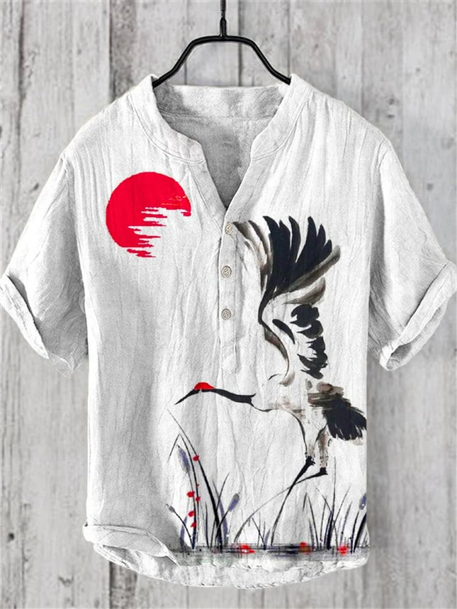 2024 Foreign Trade Cross-border Hawaiian Art Printing Colorful Flower Series 3D Digital Printing Casual Loose Short-sleeved Line