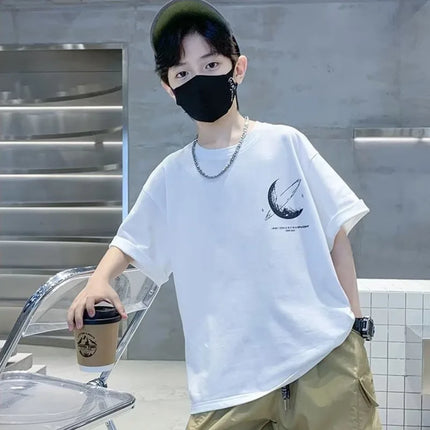 Kids Clothes Clothing For Boys T Shirts Boy Child Tee Shirt Children's T-shirts Summer  Short T-shirt Tops