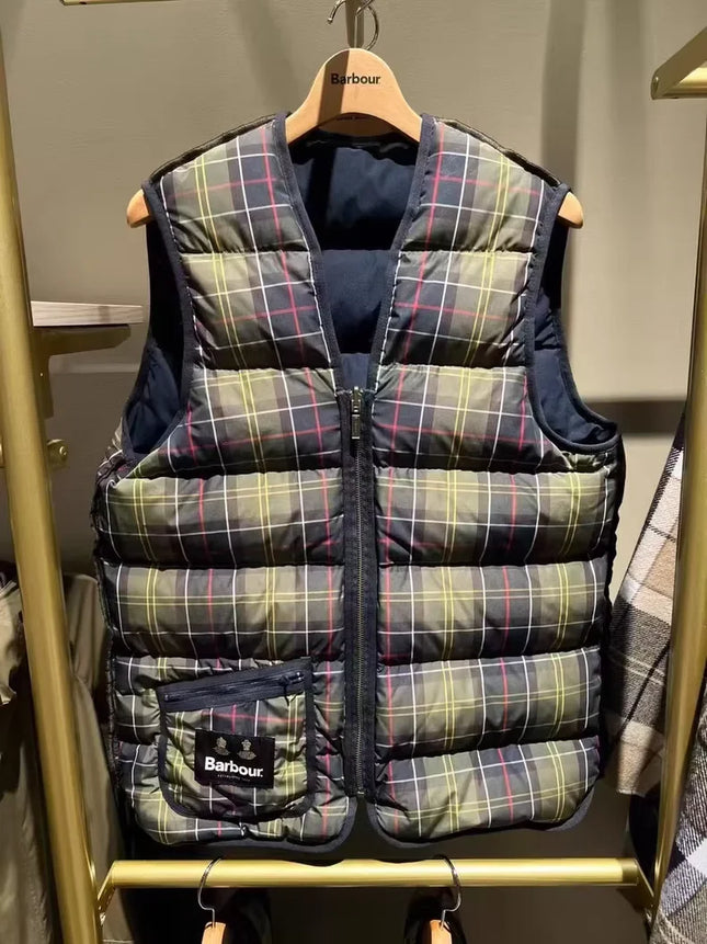 Barbour Loose Down Vest, Reversible