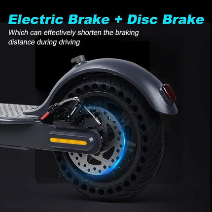 Mankeel MK083 350W Electric Scooter for Adults 36V 10.4AH Max Range 30KM Folding E-scooter APP Link Intelligence Scooter