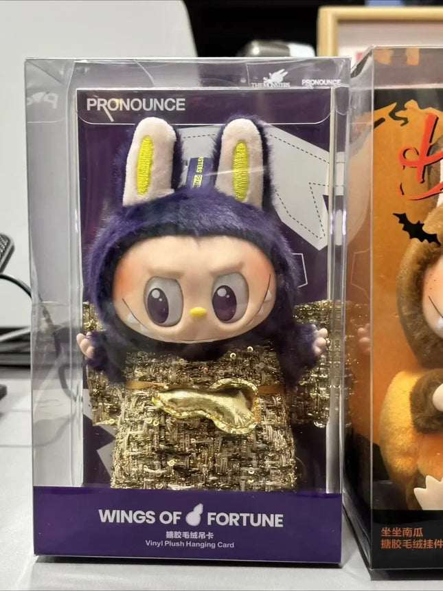 2025 Labubu Limited Edition Monster Mysterious Box Fortune Wings Series Puppe Trendiges Spielzeug Anhänger Geschenk
