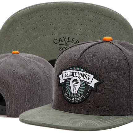 Snapback Hats for Men Hip Hop Style Hats Solid Baseball Hats Adjustable Snapback Cap Flat Brim Baseball Caps