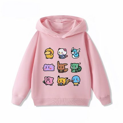 Potdemiel Pikachu Kids Hoodie  Soft and Comfortable Suitable for Boys and Girls Warm in Autumn and Winter Kids Hoodie Sweatshirt