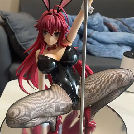 B-style Bunny 1/4  Lias FREEing High School D×D HERO Rias Gremory Pole Anime PVC Action Figure Toy Game Collectible Model Doll