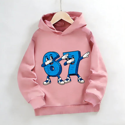 2026 New Steal A Brainrot 67 Children's Hoodie Tops Sweatshirt Boys and Girls Printed Sweater