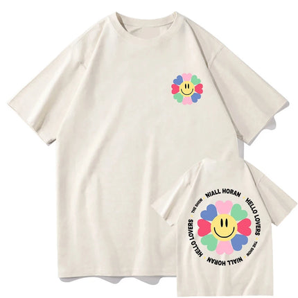 Hello Lovers Niall Horan The Show 2024 T Shirts Retro Women Clothing Harajuku Aesthetic Tshirt Unisex Streetwear Cotton Tops Tee