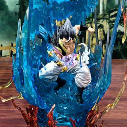 Dragon Ball 28cm Figure Gogeta Anime Figures Super Saiyan Vegeta Action Figurine Ls Pvc Gk Statue Model Doll Collection Gift Toy