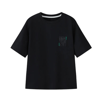 2025 New Summer Boys Striped Cotton T-Shirt Loose Fit Round Neck Short Sleeve Tee for Kids Ages 3-14 Years