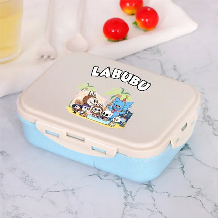 Lunch Bag Cartoon Crystal Sticker Warming Box Portable Outdoor Picnic Food Storage Bags Large Capacity Bento Boxs Gifts