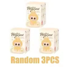 For Labubu Monster Exquisite Collection Series Blind Box Teddy Fluffy Toy Animated Character Face Doll Mystery Surprise Present