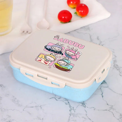 Lunch Bag Cartoon Crystal Sticker Warming Box Portable Outdoor Picnic Food Storage Bags Large Capacity Bento Boxs Gifts
