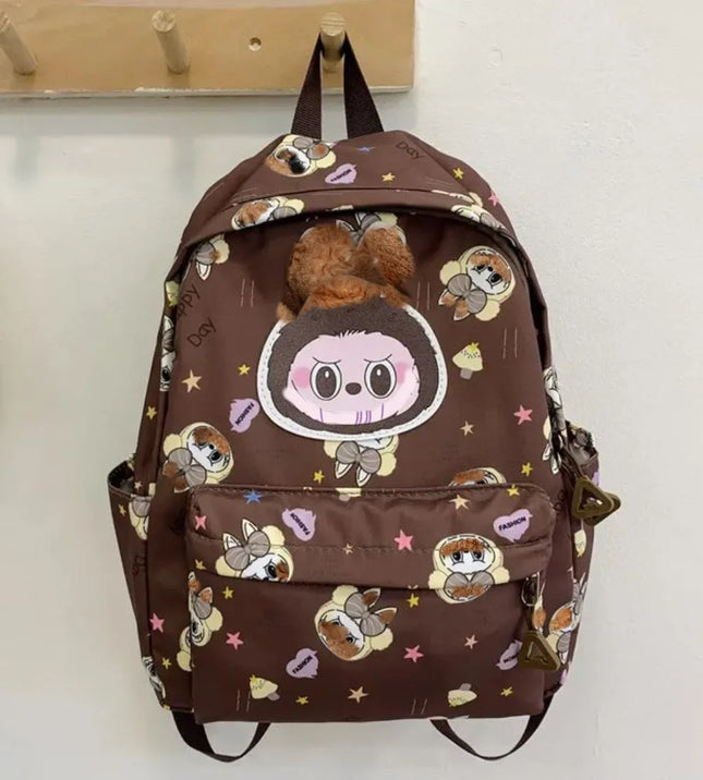 miniso  Boys and Girls Backpack baby Handbag Cartoon Shoulder Bag miniso for 12 labu Cute Children Kindergarten Schoolbag