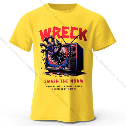 Expressive Hand-Painted T-Shirt 100% Premium Cotton Striking Graphic Tee for Bold Fashion Statements