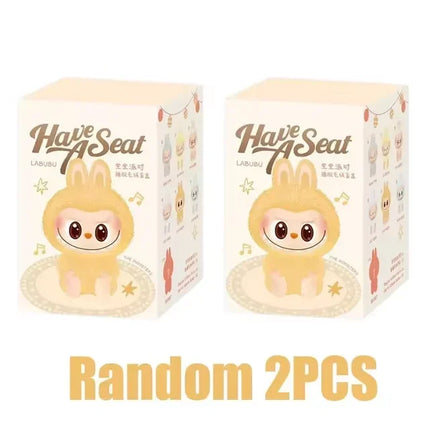 High quality canvas 3.0 generation front high-energy macaron vinyl face trendy plush toy blind box toy