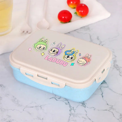 Lunch Bag Cartoon Crystal Sticker Warming Box Portable Outdoor Picnic Food Storage Bags Large Capacity Bento Boxs Gifts