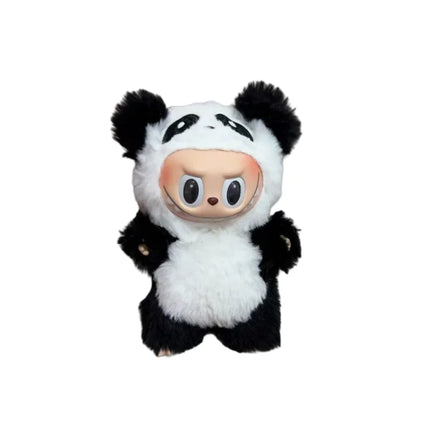 17cm Labubu Panda Mentor Series Blind Box Vinyl Doll Trendy Ornament  Keychain Collected 1:1 Replica High Qualitybirthday Gift