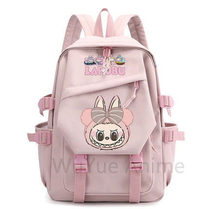 Cartoon Printed Backpack Lightweight Bookbag Student Children Waterproof Schoolbag Large Capacity Bagpack Women Travel Bag Gift