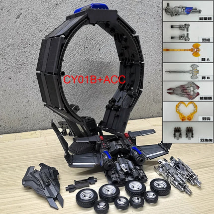 Transformation Toy Baiwei Optimus Commander Robot TW1022 Trailers Model CY01 Tactical Container TW1122 Action Deformation Figure