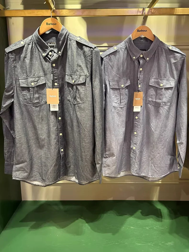 B@r Spring And Autumn Long Sleeve Shirt
