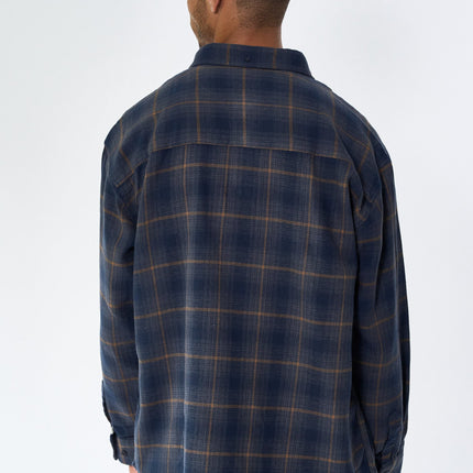 Shirt flanel Check - Navy/Grey