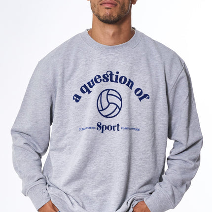 Sweat Flock - Grey Melange