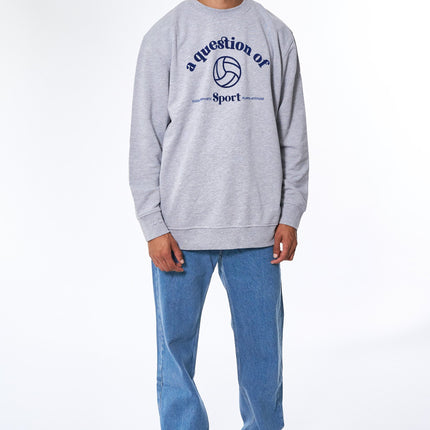 Sweat Flock - Grey Melange