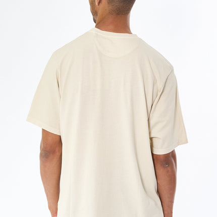 Tee Print Emb - Angora