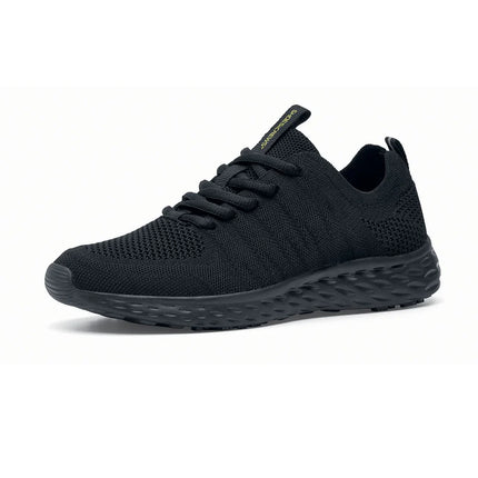 EVERLIGHT ECO MEN'S BLACK WORK SHOES