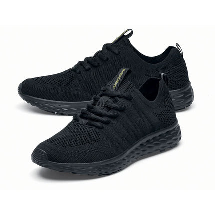 EVERLIGHT ECO MEN'S BLACK WORK SHOES
