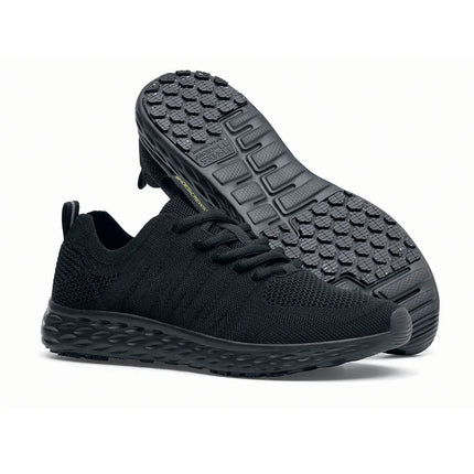EVERLIGHT ECO MEN'S BLACK WORK SHOES