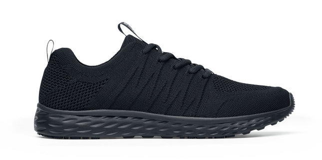 EVERLIGHT CE MENS BLACK WORK SHOES