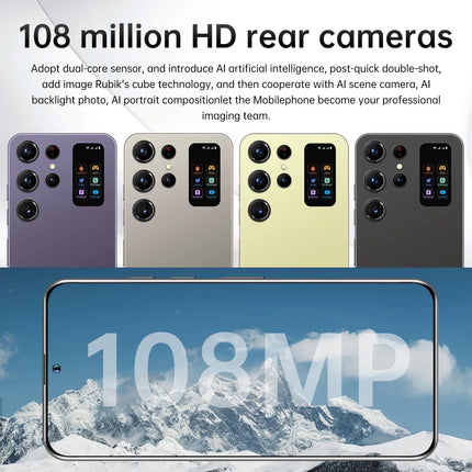 Hot Selling S25 ultra Smartphones for S25 ultra 16G+1TB 5G Dual SIM Cellphone Mobile Phone Android 14 S25 ultra