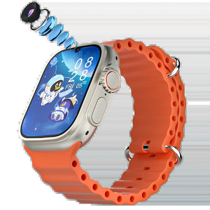 S9 Ultra Smartwatch 2025 Full Netcom 4G SIM Card WIFI Camera AMOLED Screen Video Call Dual Camera IP67 Wrist Phone Smart Watch