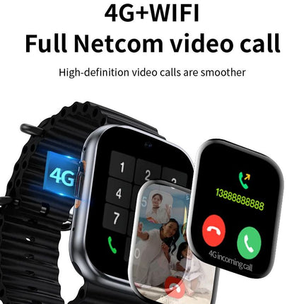 S9 Ultra Smartwatch 2025 Full Netcom 4G SIM Card WIFI Camera AMOLED Screen Video Call Dual Camera IP67 Wrist Phone Smart Watch