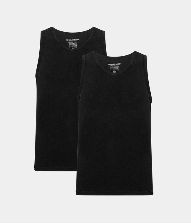 2 stk sorte bambus tank tops