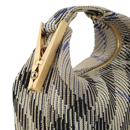 New Season Burberry Burberry Mini Peg Checked Top Handle Bag