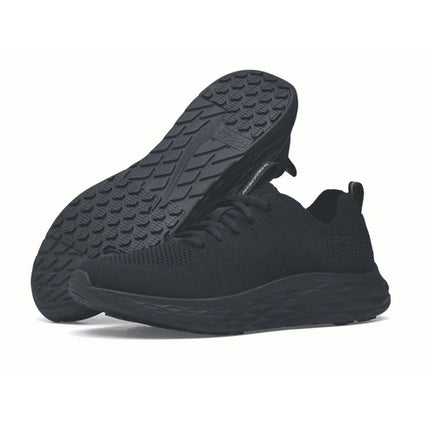 EVERLIGHT CE WOMENS BLACK Black Slip Resistant Comfortable Women's Trainer for Work