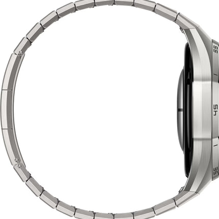 Huawei Watch GT 5 Pro - 46 mm - titanium - smart watch with strap - fluoroelastomer - wrist size: 140-210 mm - display 1.43" - NFC, Bluetooth - 81 g - black